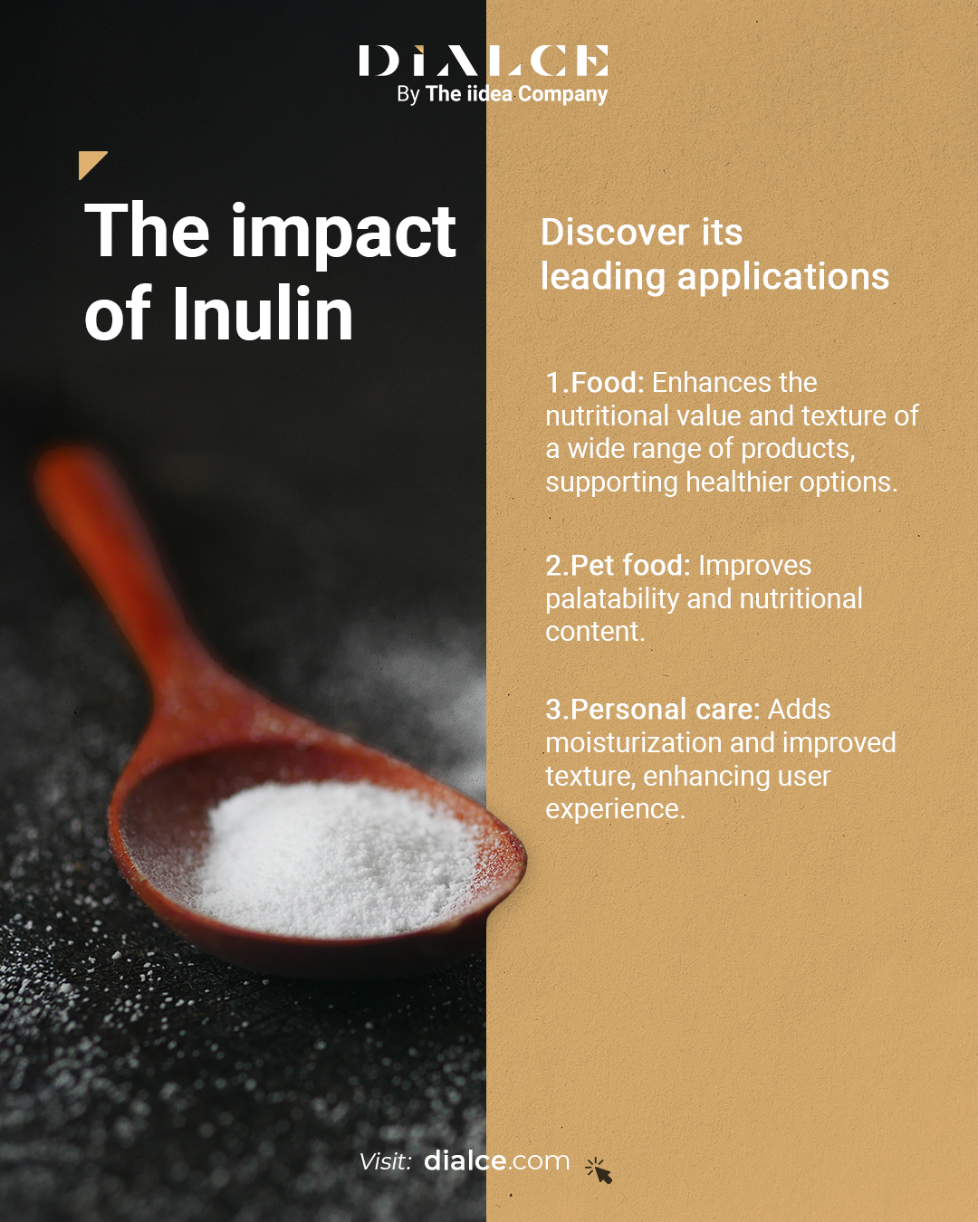 inulin as an organic supplement